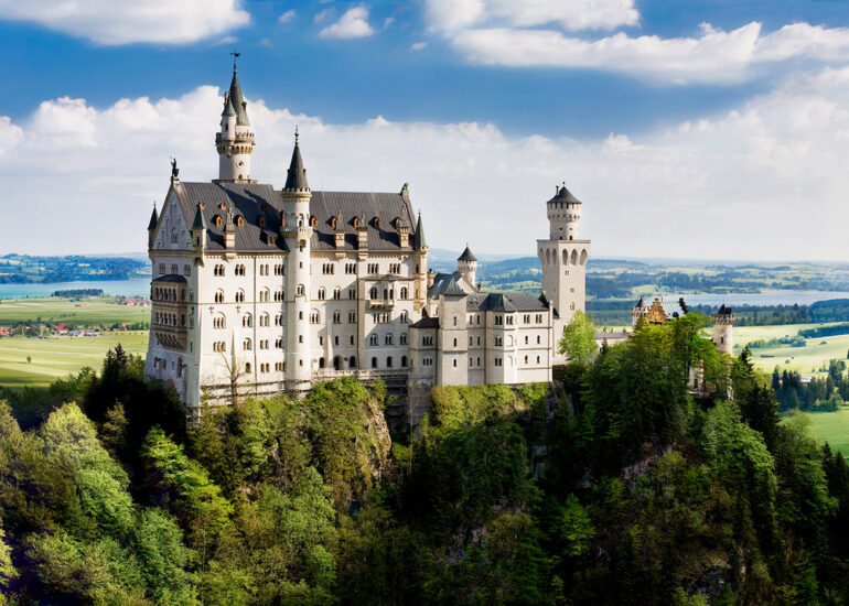 Neuschwanstein castle.